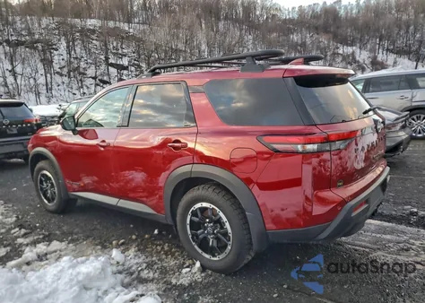 2024 Nissan Pathfinder Rock Creek z USA, uszkodzony, nr VIN 5N1DR3BD8RC310221